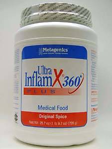 Metagenics, ULTRAINFLAMX 360 PLUS/RICE OR SPICE 25.7 