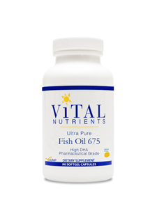 Vital Nutrients, ULTRA PURE FISH OIL 675 90 GELS