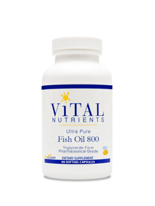 Vital Nutrients, ULT PURE FISH OIL TRIGLYC FORM 90 GELS