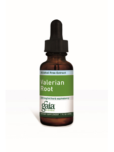 Gaia Herbs, VALERIAN ROOT ALCOHOL-FREE 2 OZ