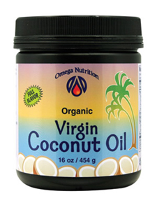 Omega Nutrition, VIRGIN COCONUT OIL 16 OZ
