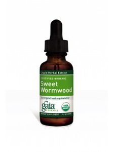 Gaia Herbs, ORGANIC SWEET WORMWOOD 8 FL OZ