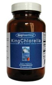 АРГ KingChlorella Immune Detox 600 Chewable Tablets