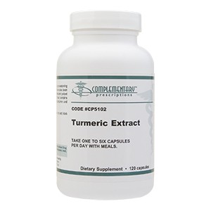 Complementary Prescriptions Turmeric Extract, 500mg, 120 capsules