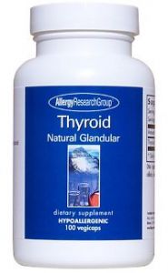 АРГ Thyroid Natural Glandular 100 Capsules